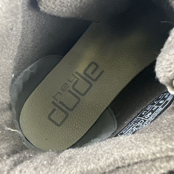 Hey Dude Eloise Ankle Boot Pull On Lace Up Recycled Leather Oak Moc Toe Womens 9 - Picture 11 of 12